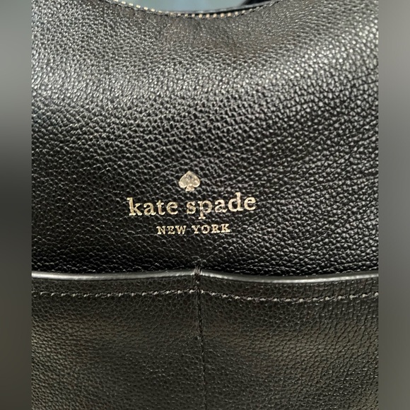 Kate Spade - Bailey Shoulder Bag - Black Pebble Leather - Picture 4 of 12
